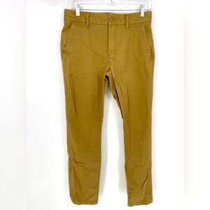GAP‎ For Good Slim Mens Chino Pants 29x32 Brown Casual Everyday